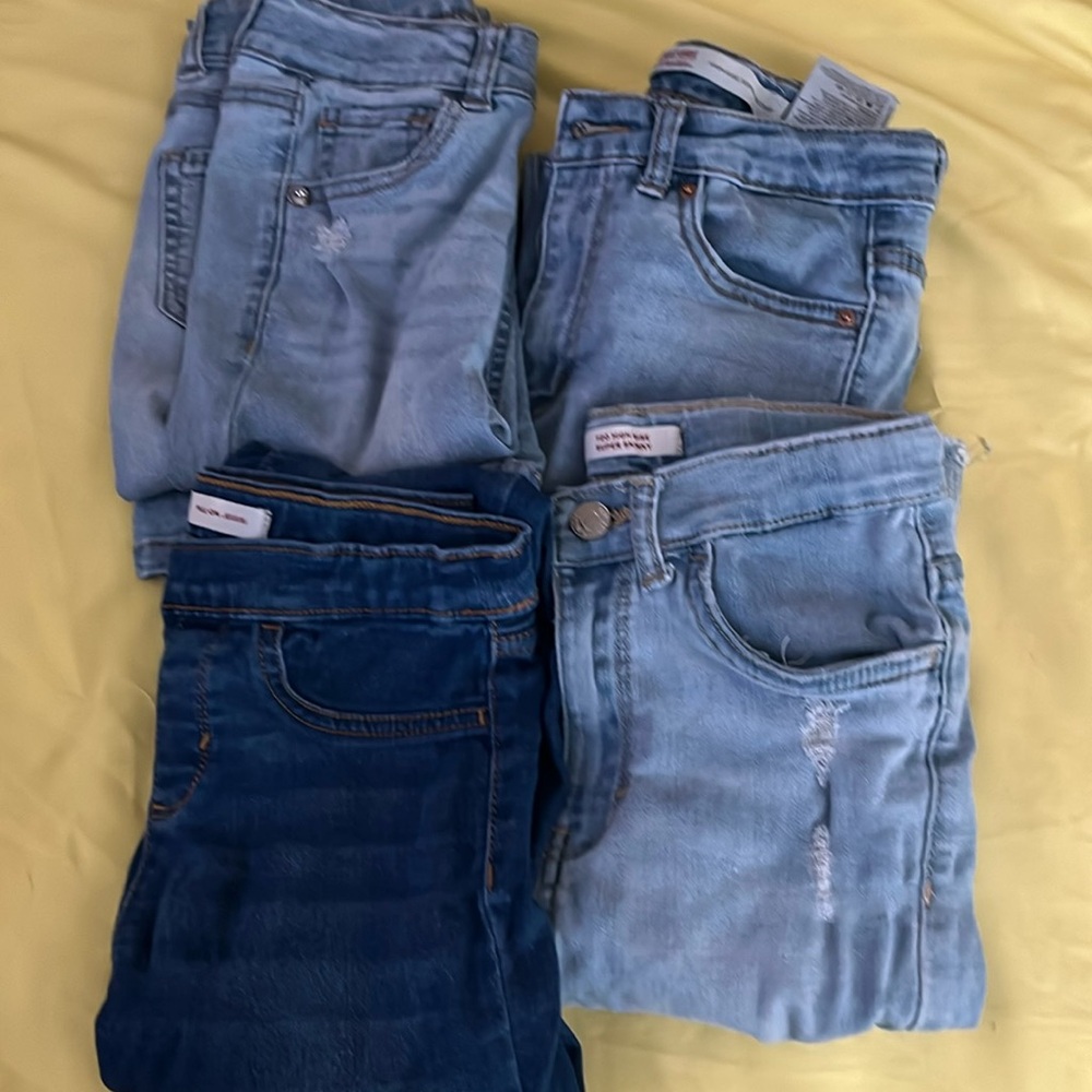 Levi size 10 lot jeans super skinny euc.